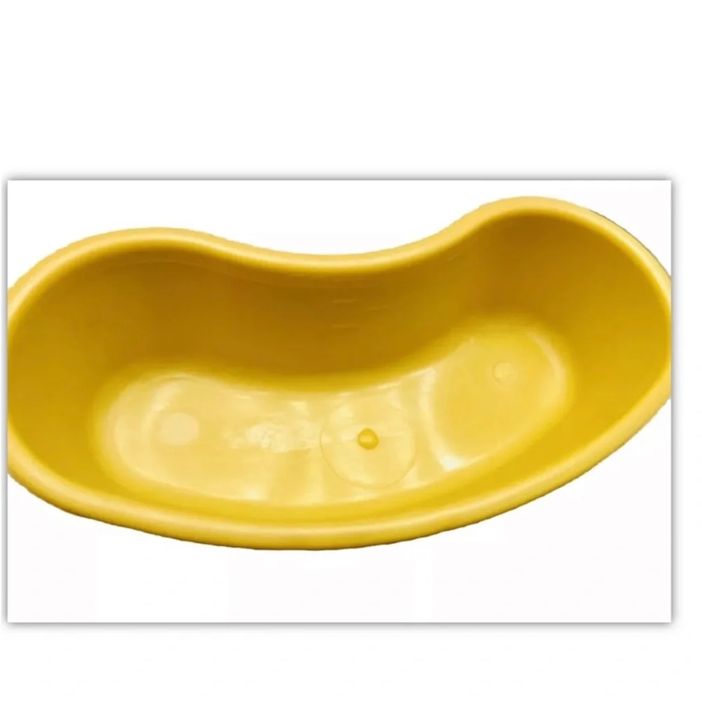 (NEW) Kidney Shaped Dental / Spit/Storage Bowl (Plastic)